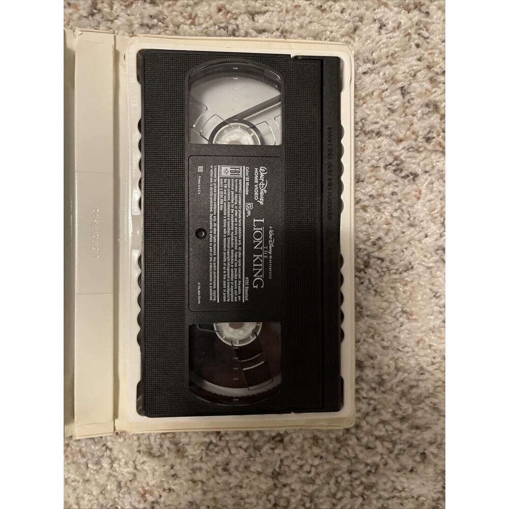 Walt Disney masterpiece The Lion King on VHS with case - Picture 6 of 6